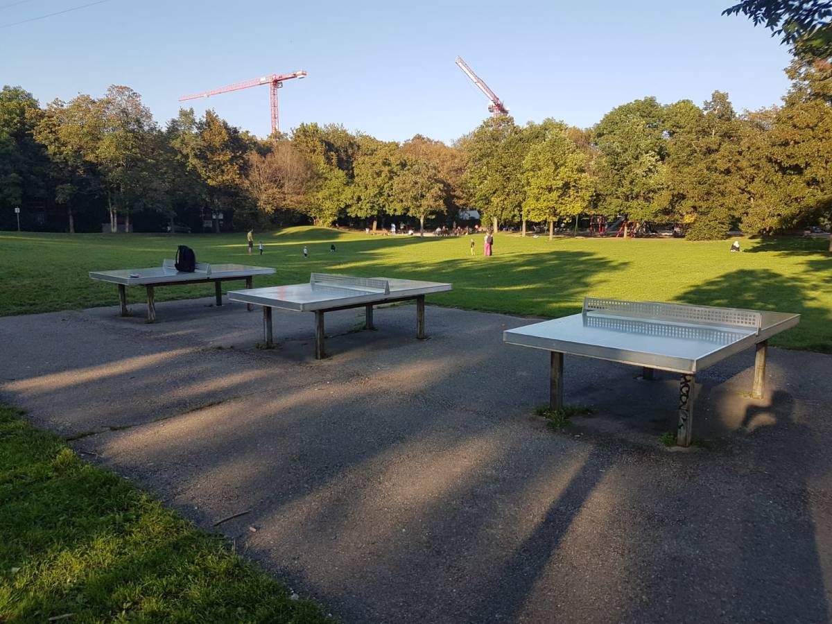 Tischtennis bei Gundermannstraße