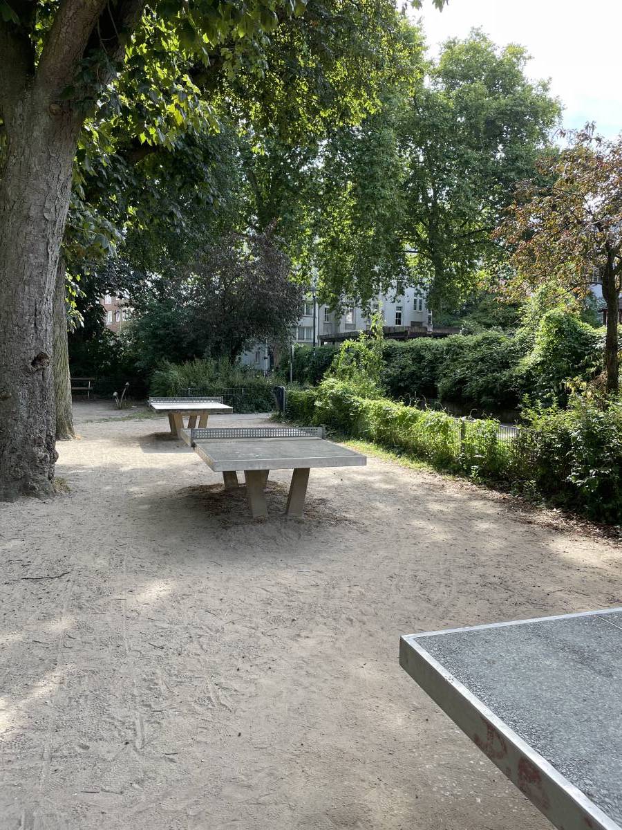 Tischtennis bei Leo-Statz-Platz