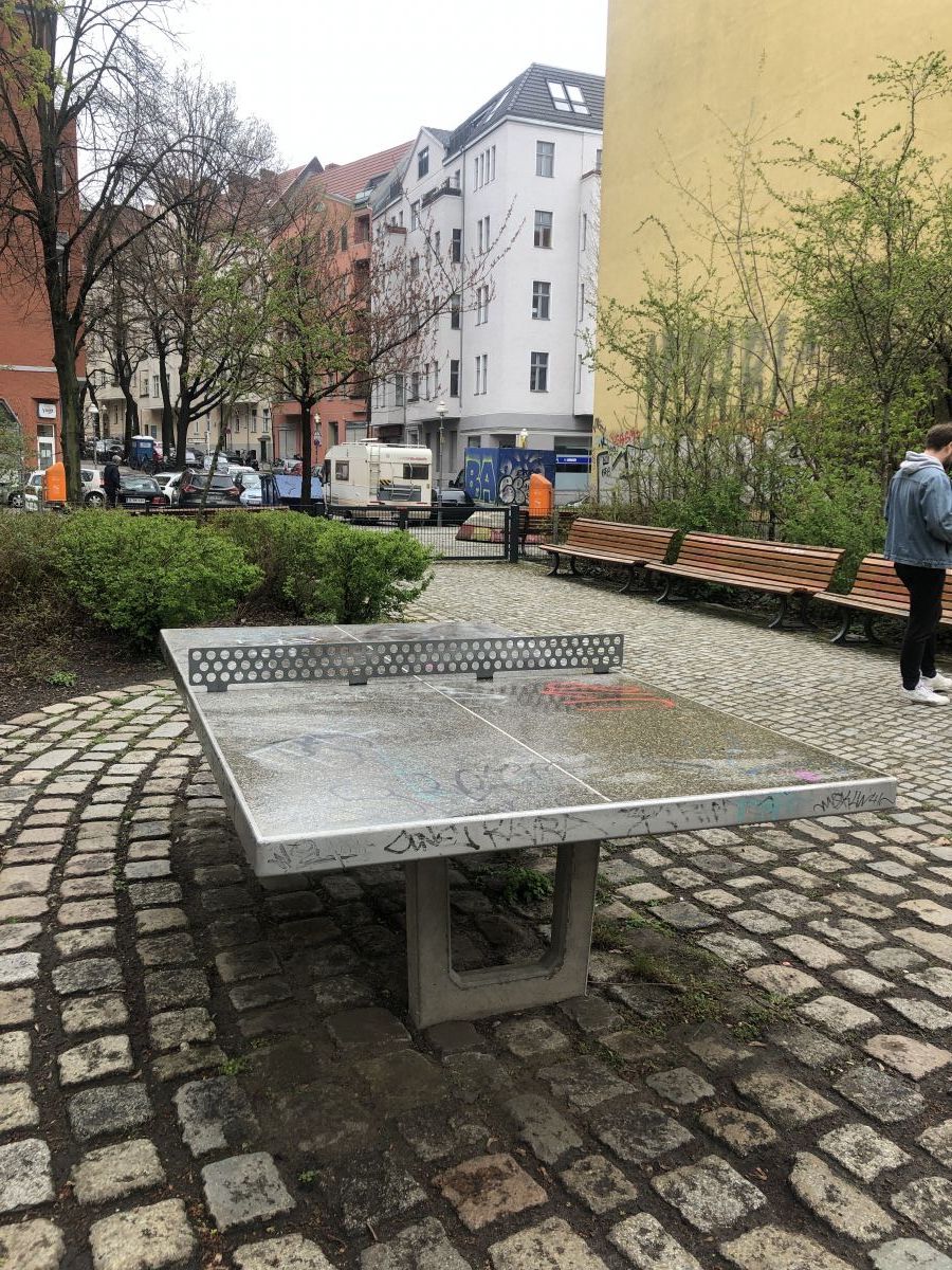 Tischtennis bei Großgörschenstraße 23
