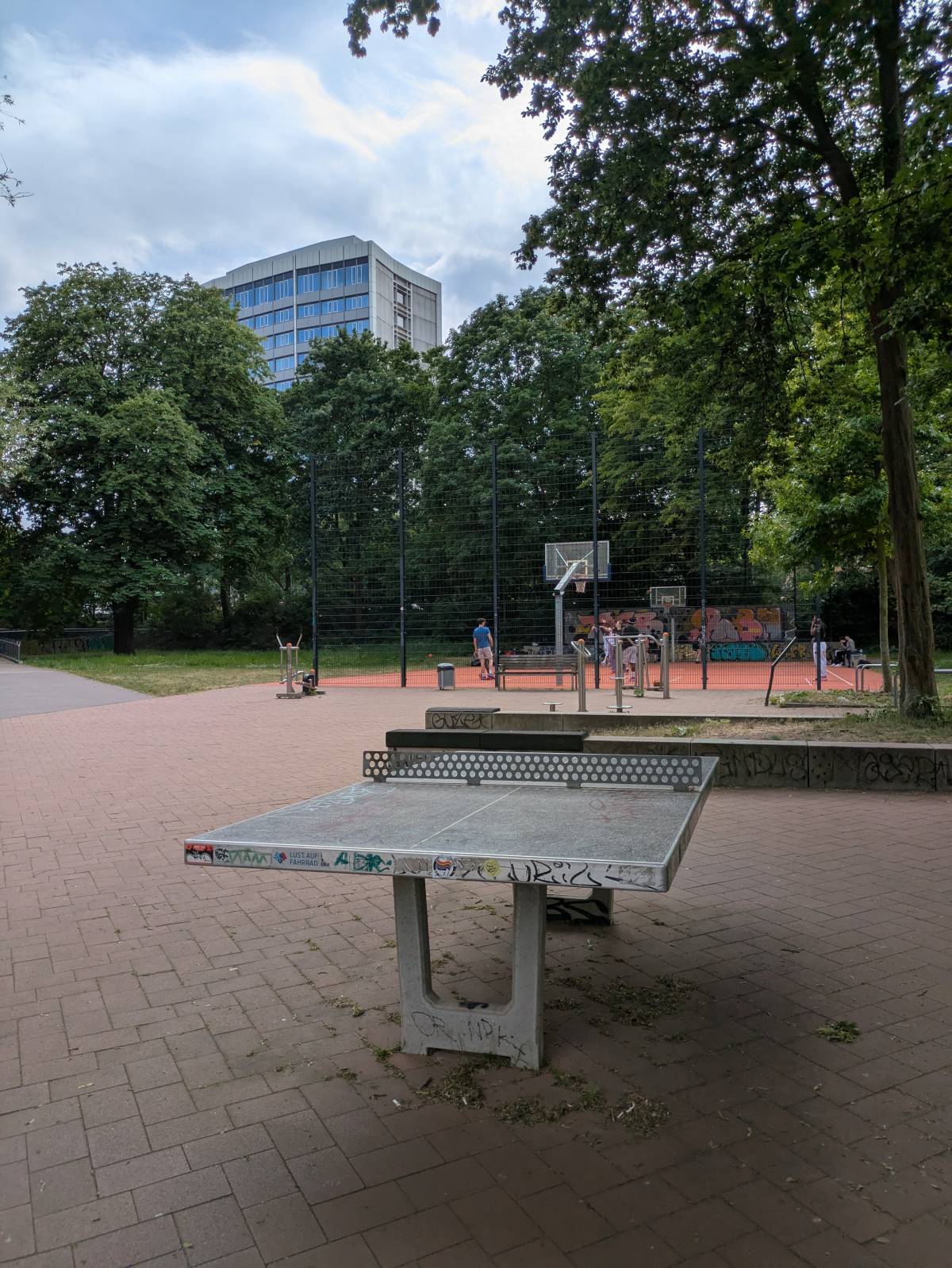 Tischtennis bei Walter-Wülfing-Ufer