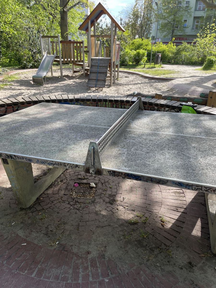 Tischtennis bei Rugestraße
