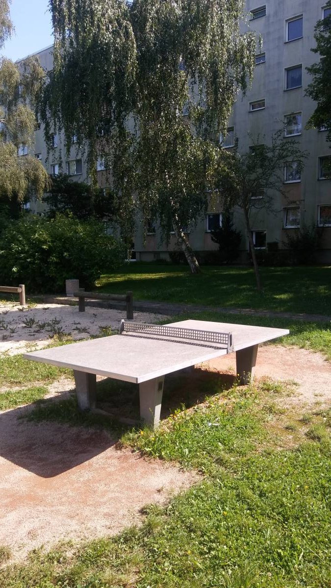Tischtennis bei Jablonecer Straße