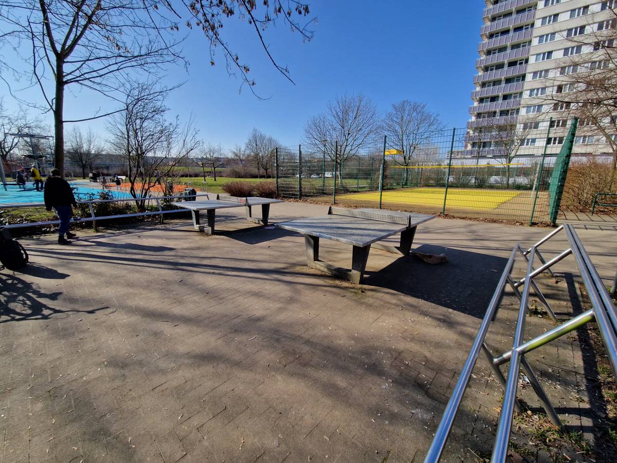 Tischtennis bei Unstrutstraße