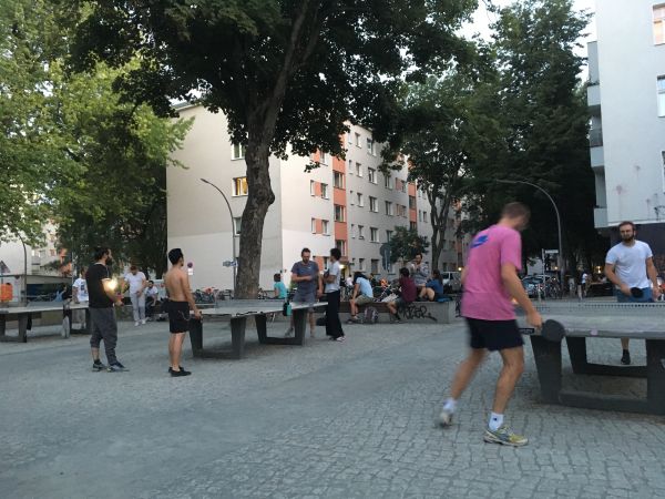 Tischtennis bei Weichselpl. 10