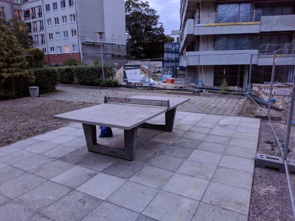Tischtennis bei Spiekermannstraße 14