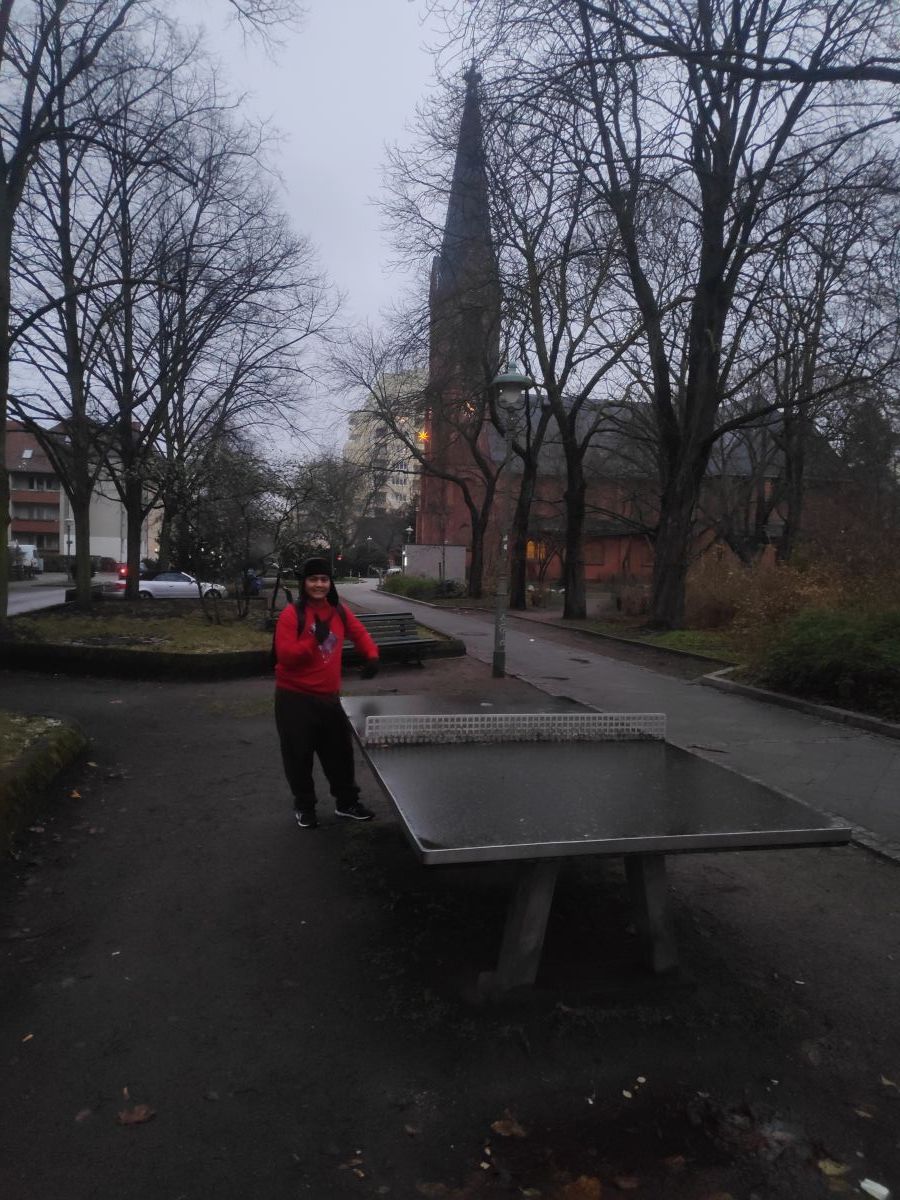 Tischtennis bei Auguste-Viktoria-Allee