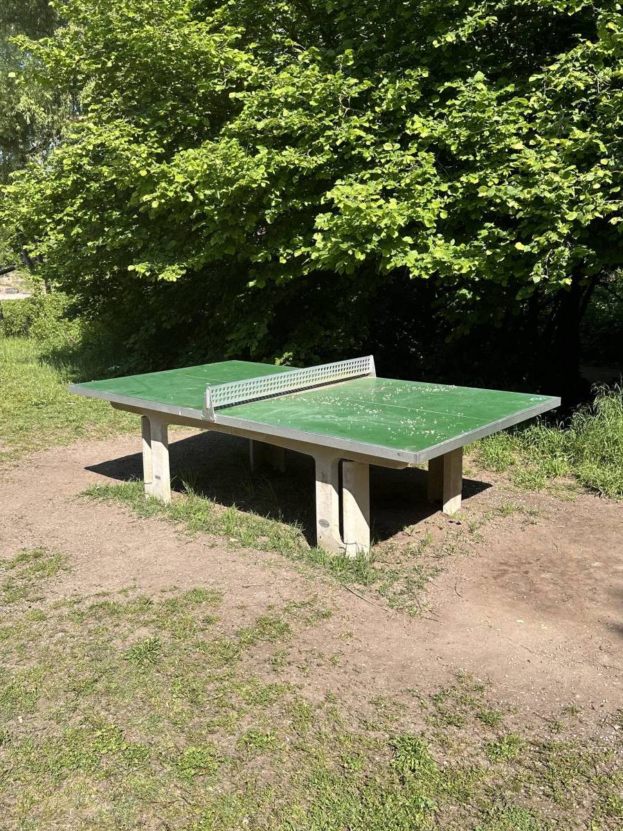 Tischtennis bei Im Blumengarten