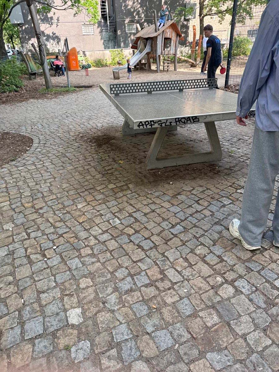 Tischtennis bei Xantener Straße
