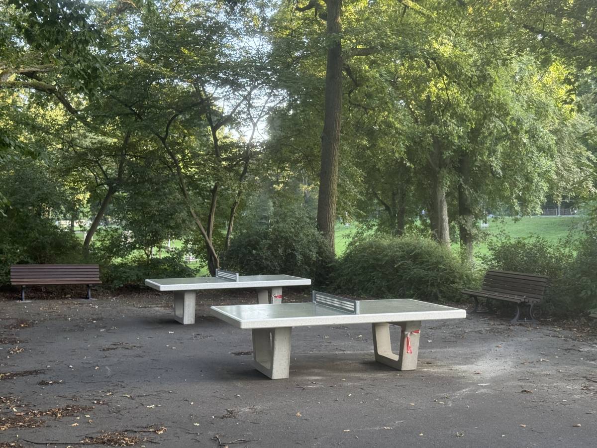Tischtennis bei Hasenheide