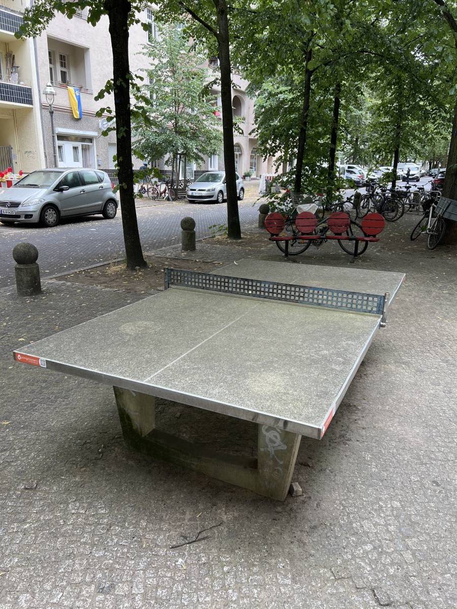 Tischtennis bei Sigmaringer Straße 22-23