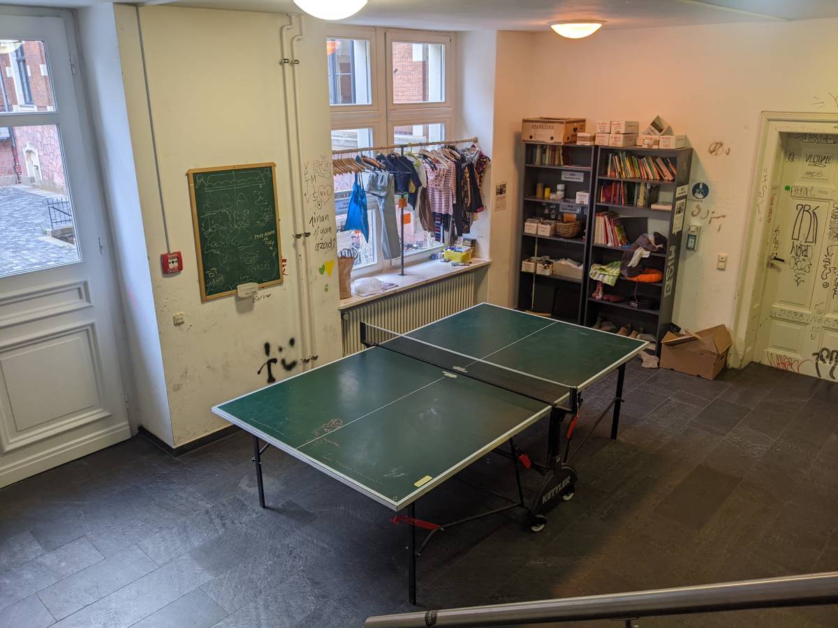 Tischtennis bei Grassistraße 3