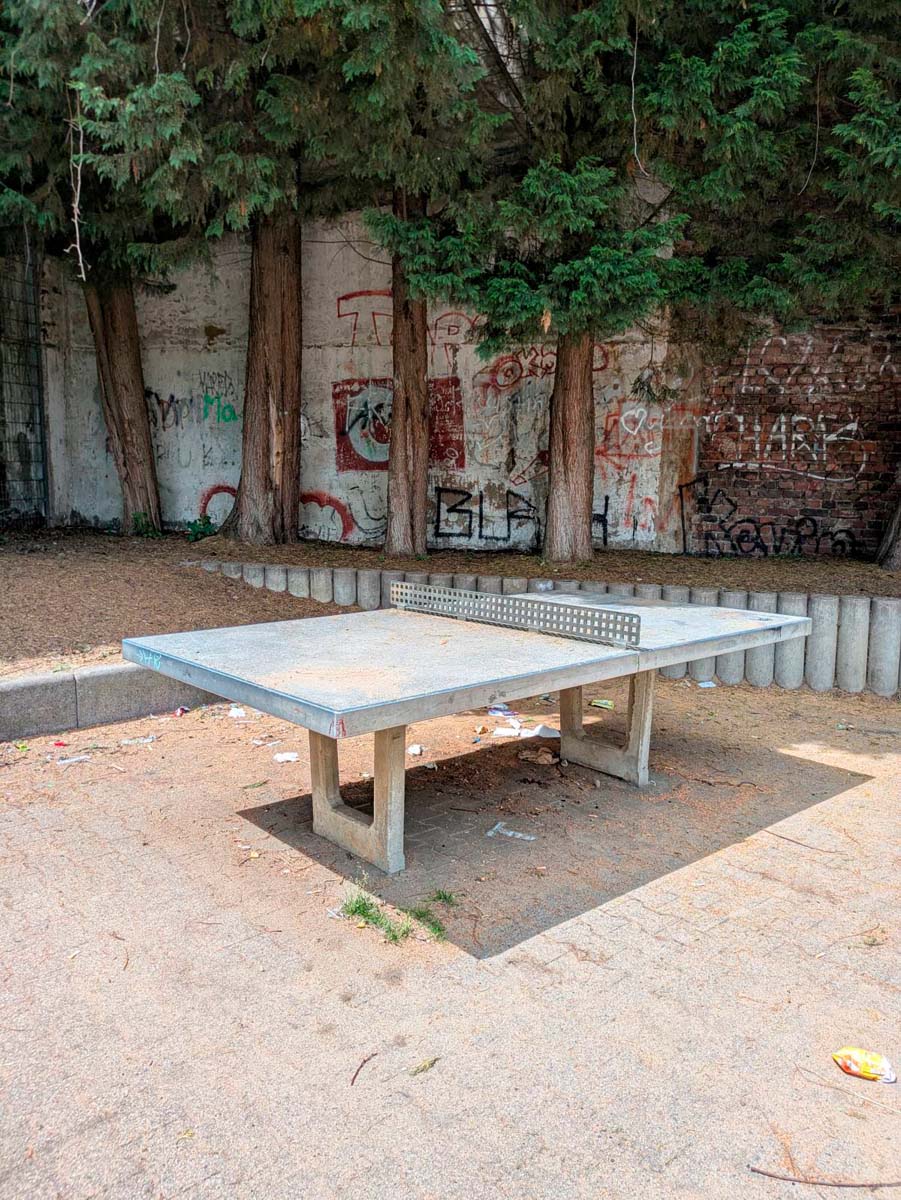 Tischtennis bei Brunnenstraße