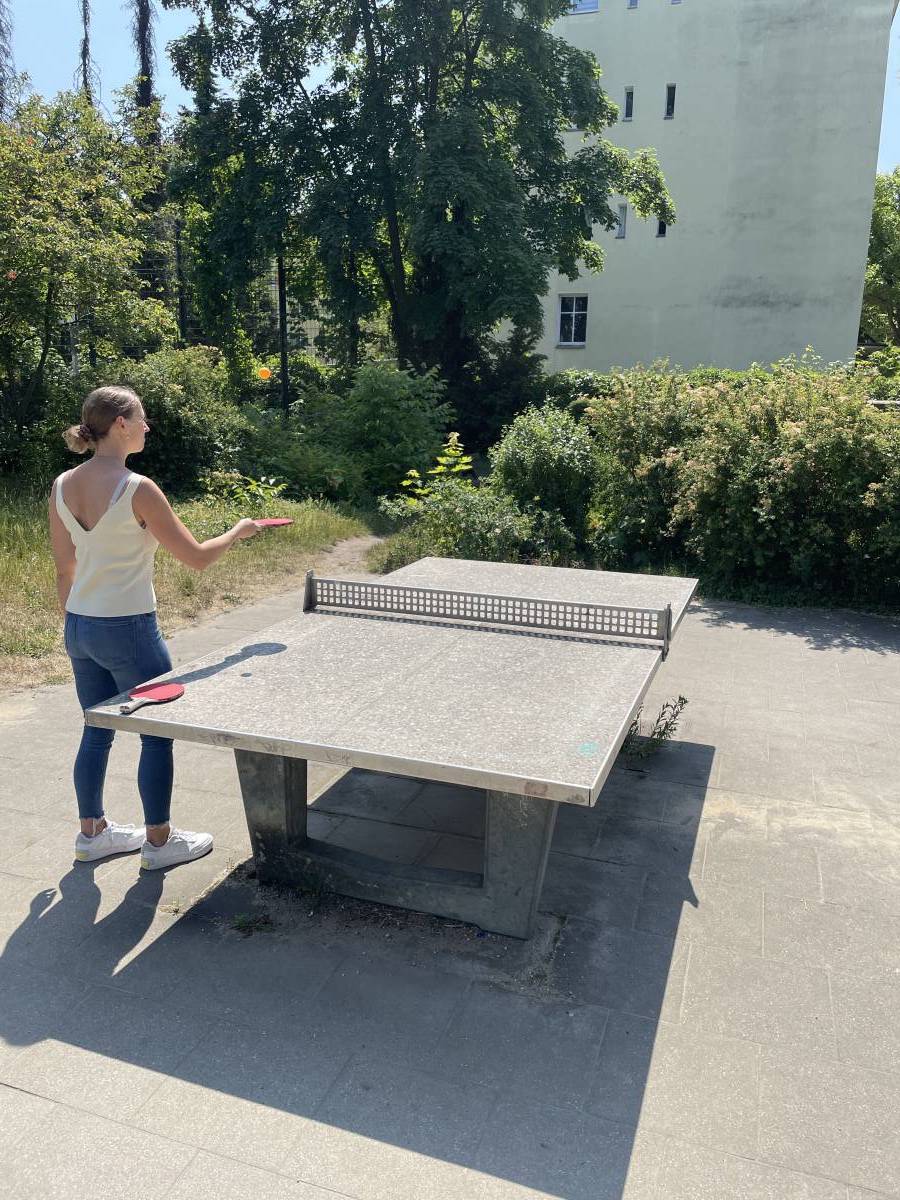 Tischtennis bei Beethovenstraße 10-12