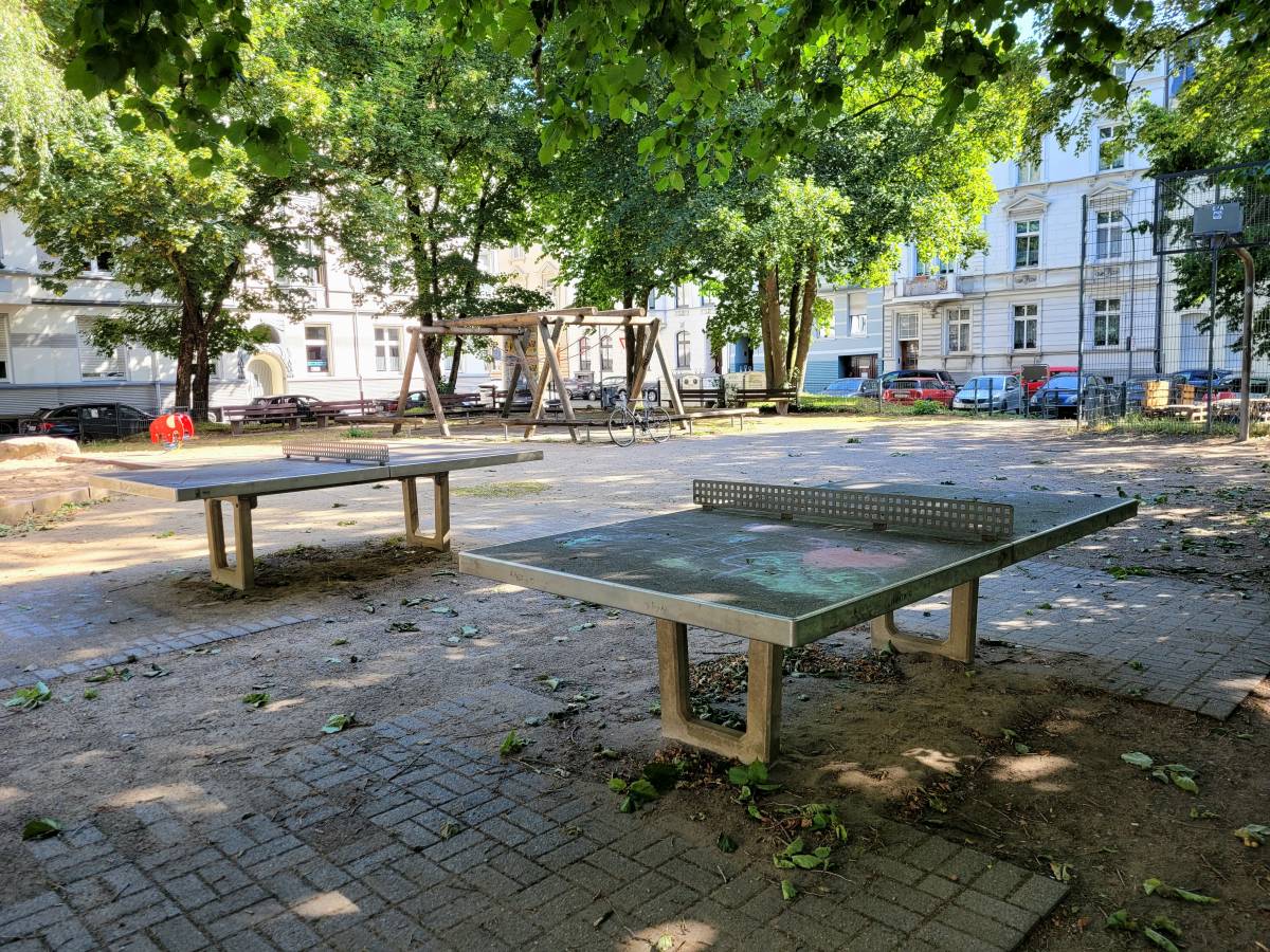 Tischtennis bei Hünefeldstraße