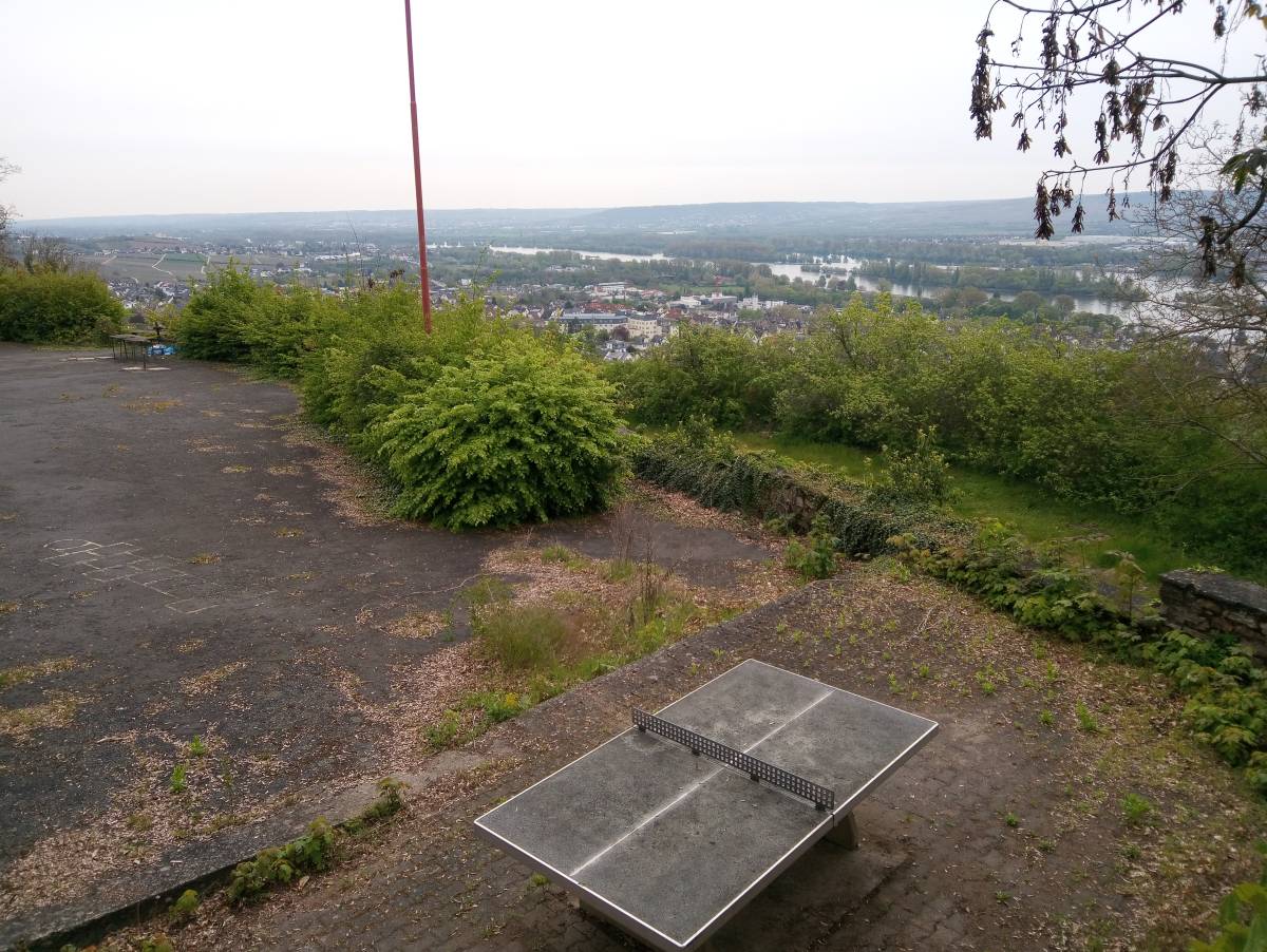 Tischtennis bei Jugendherberge