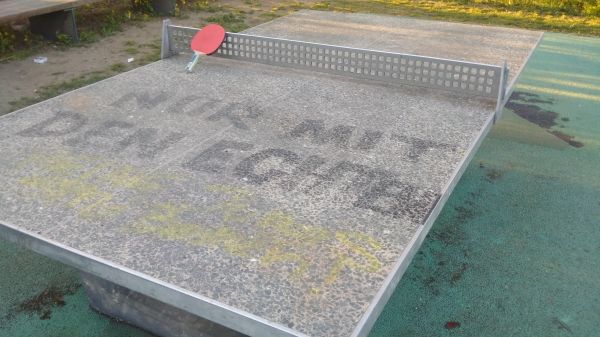 Tischtennis bei Immastraße 25