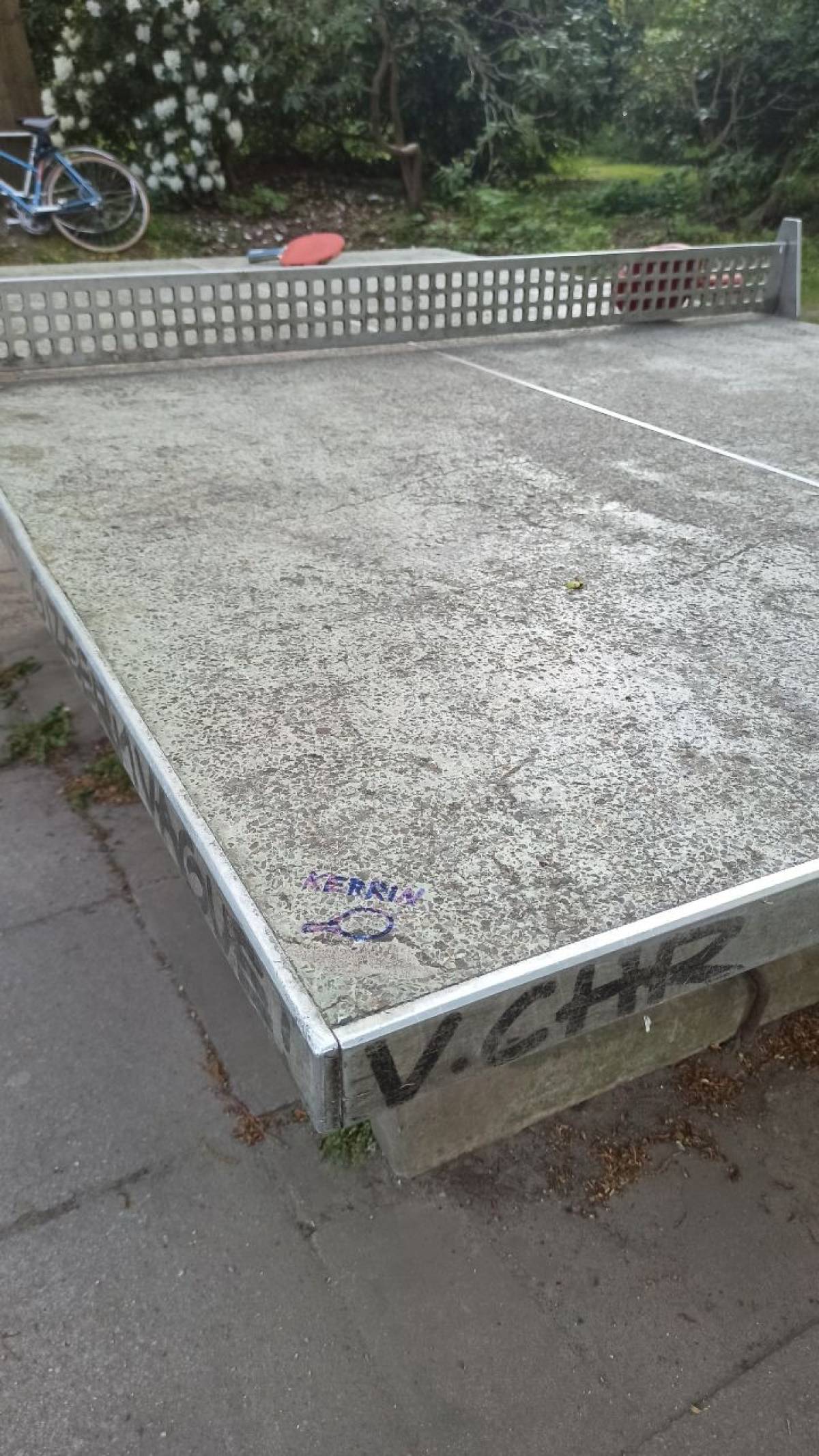 Tischtennis bei Bernadottestraße 56