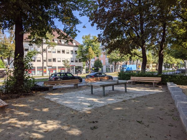 Tischtennis bei Gebelestraße 2