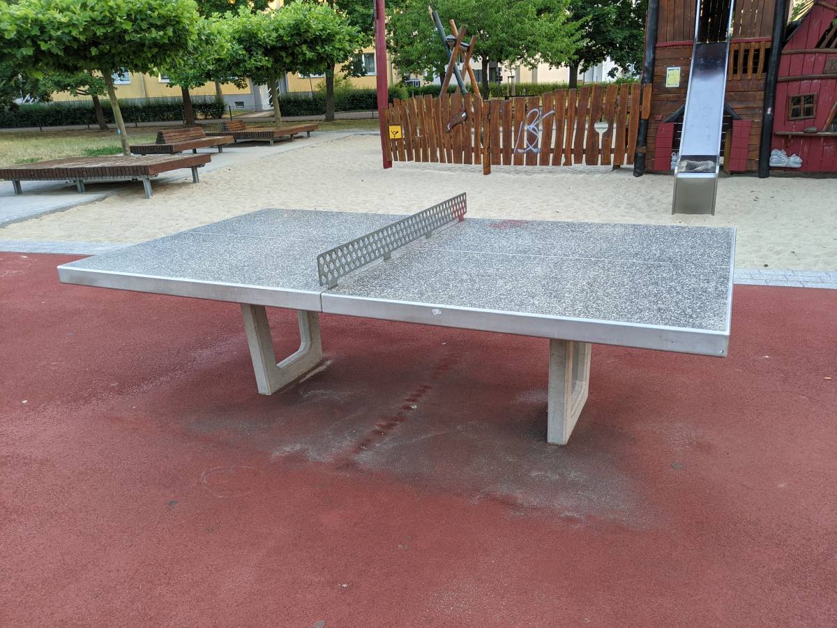 Tischtennis bei Paul-Schreier-Platz