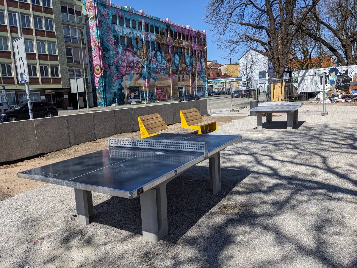 Tischtennis bei Martin-Luther-Straße