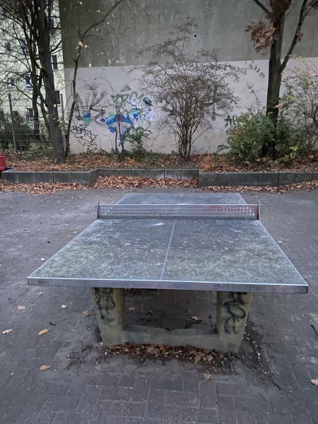 Tischtennis bei Begonienplatz 1
