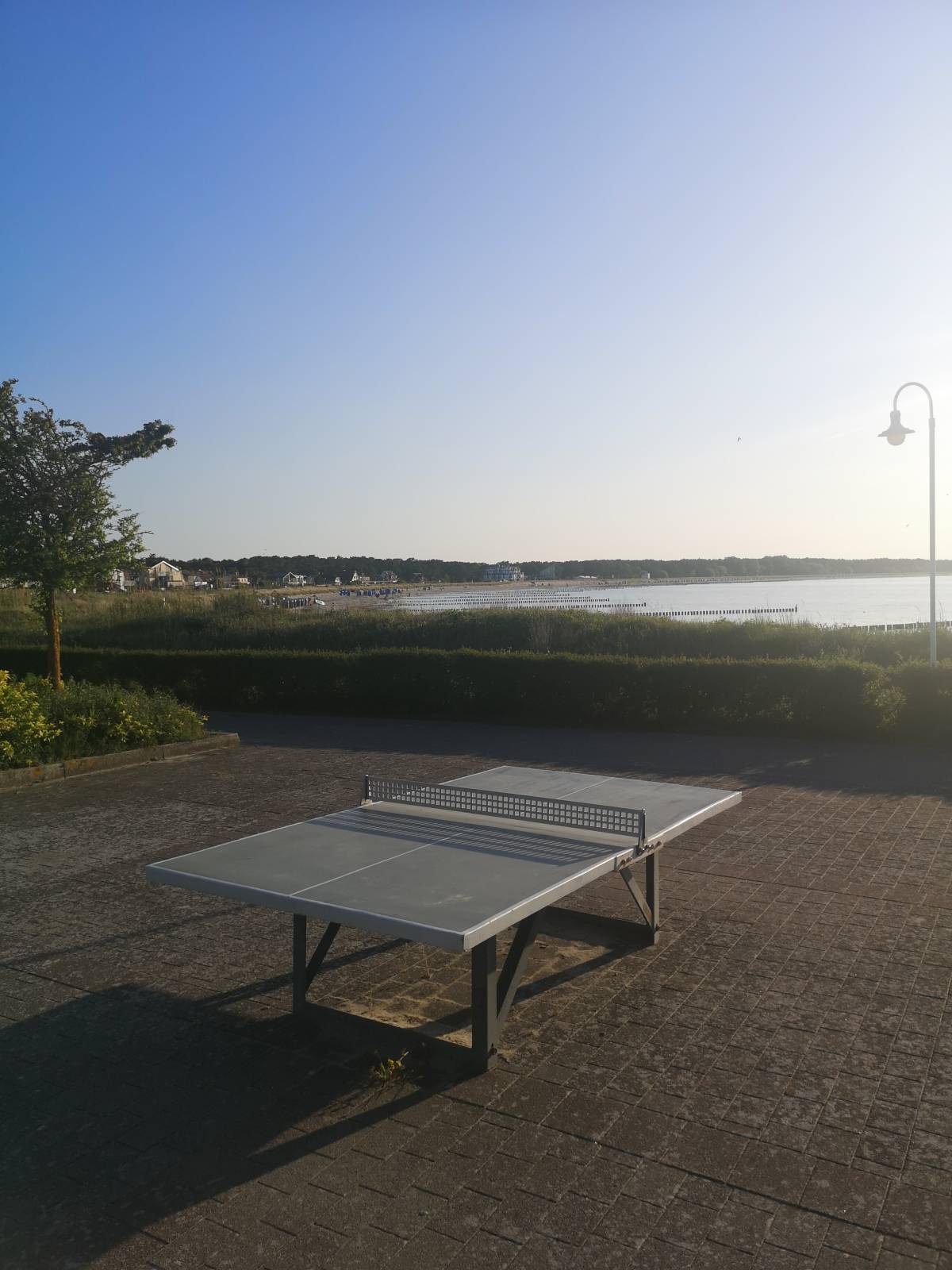 Tischtennis bei Strandpromenade