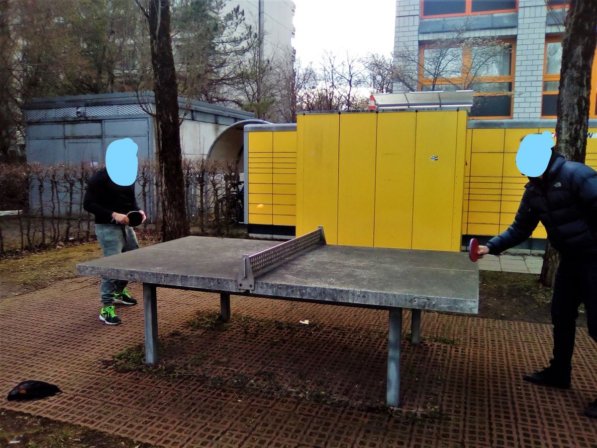 Tischtennis bei Heiglhofstraße 66