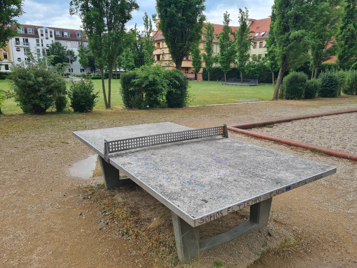 Tischtennis bei Pater-Aurelius-Platz