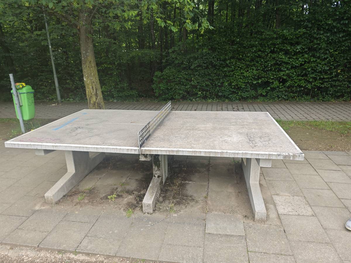 Tischtennis bei Anemonenstraße