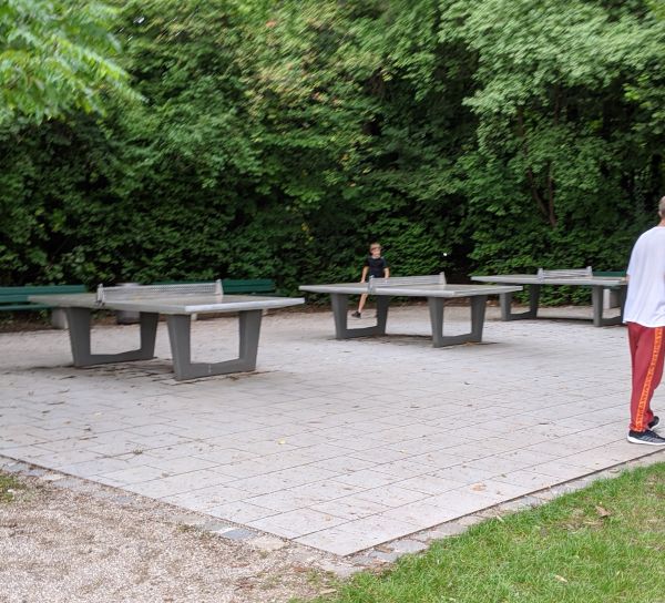 Tischtennis bei Auf der Lehmzunge