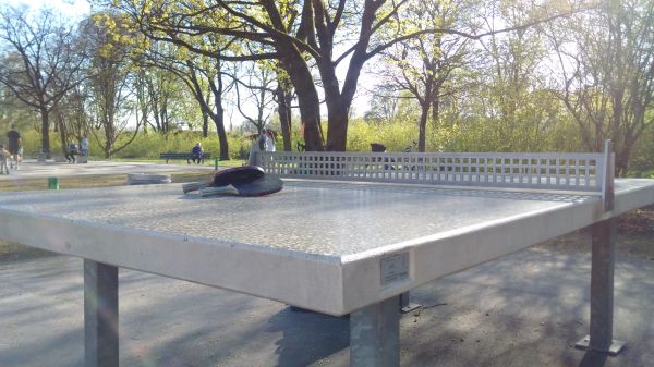 Tischtennis bei Drygalski-Allee 35