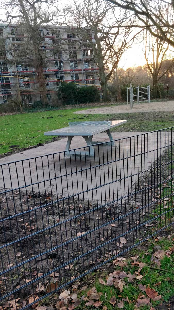 Tischtennis bei Isfeldstraße
