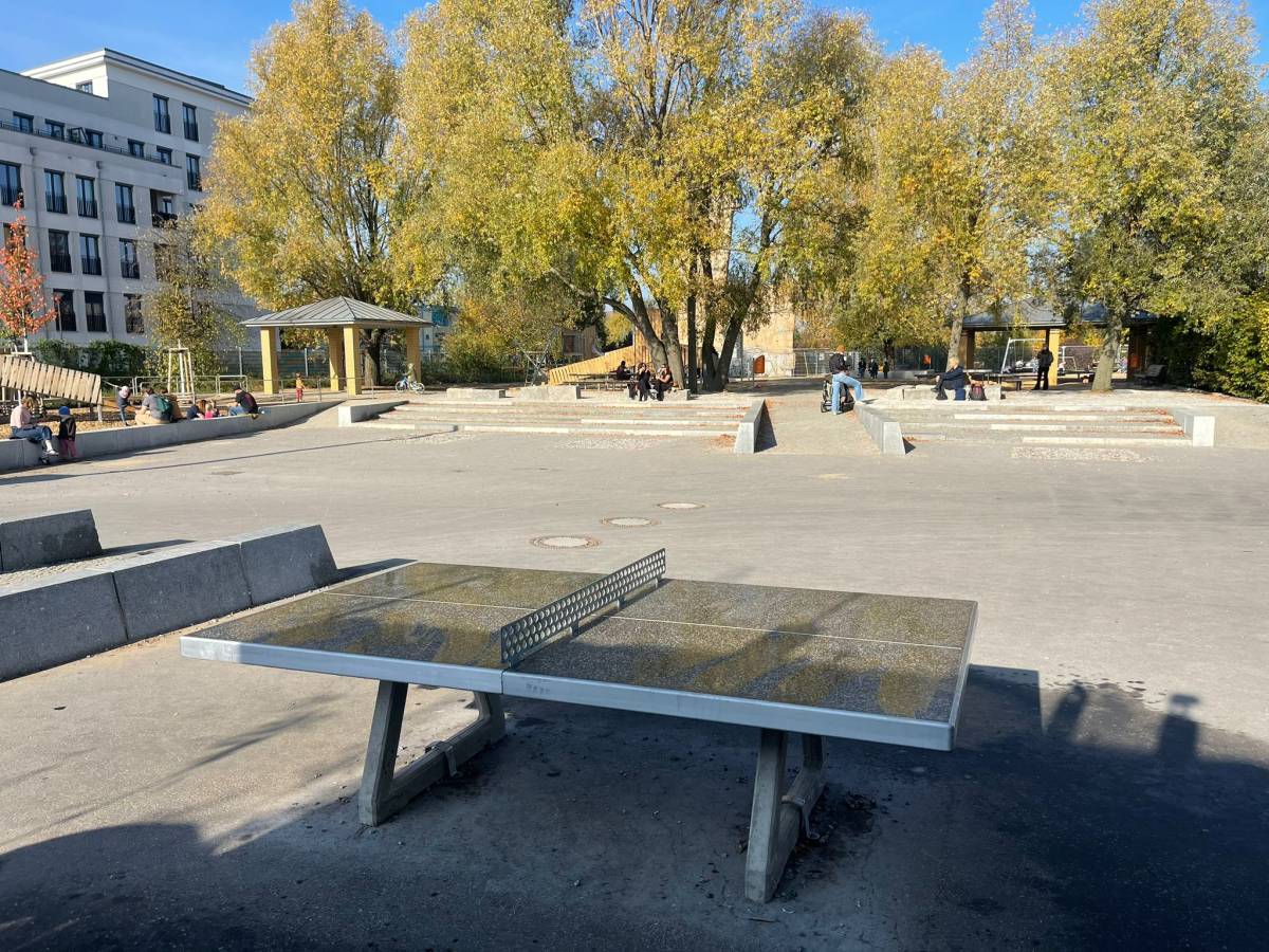 Tischtennis bei Schwedter Straße