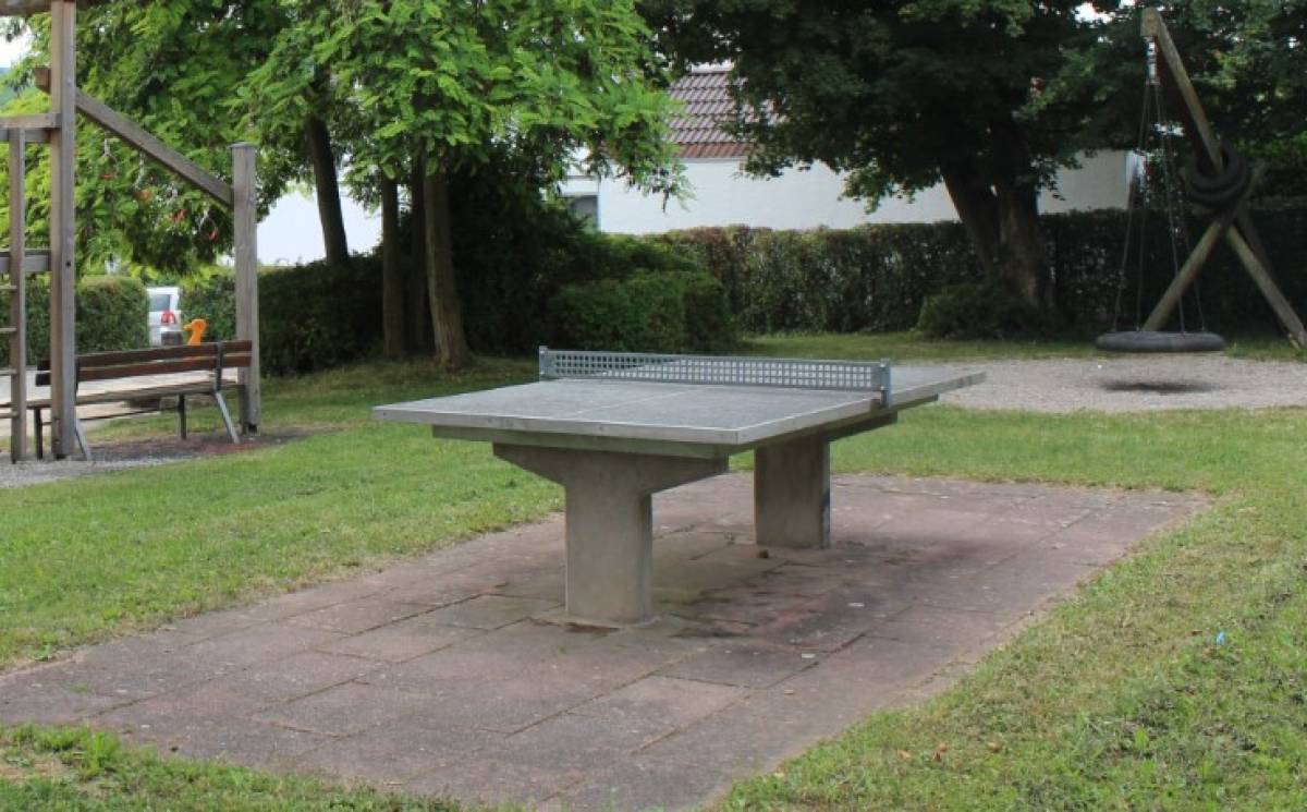 Tischtennis bei Gerhart-Hauptmann-Straße