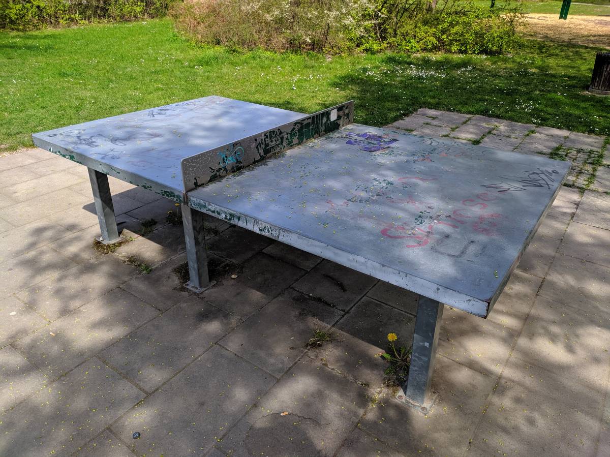 Tischtennis bei Orlandostraße