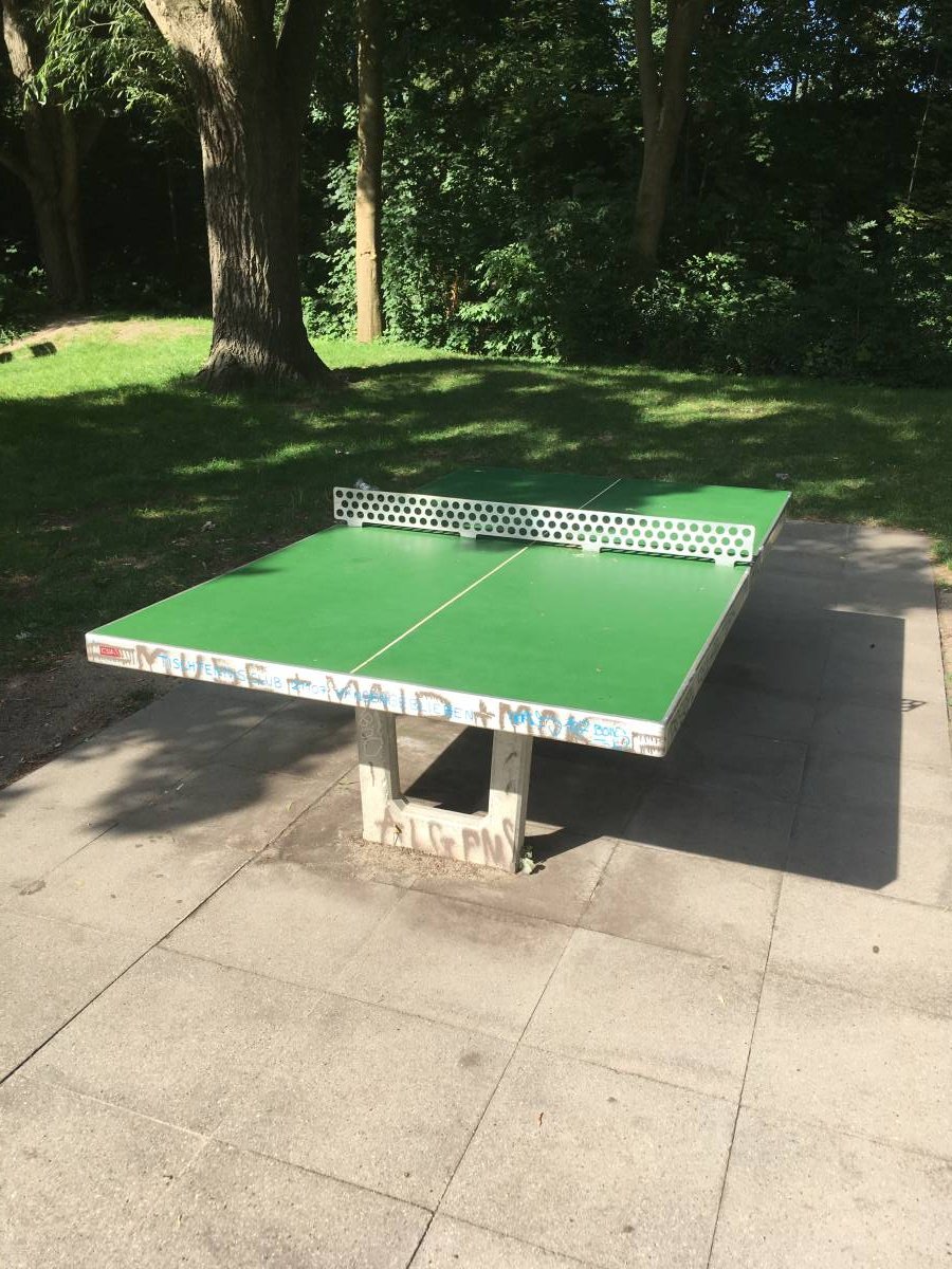 Tischtennis bei Hafenrandstraße