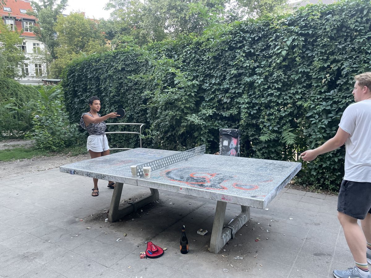 Tischtennis bei Rosenthaler Straße