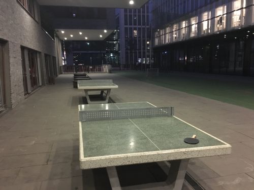 Tischtennis bei Am Dalmannkai