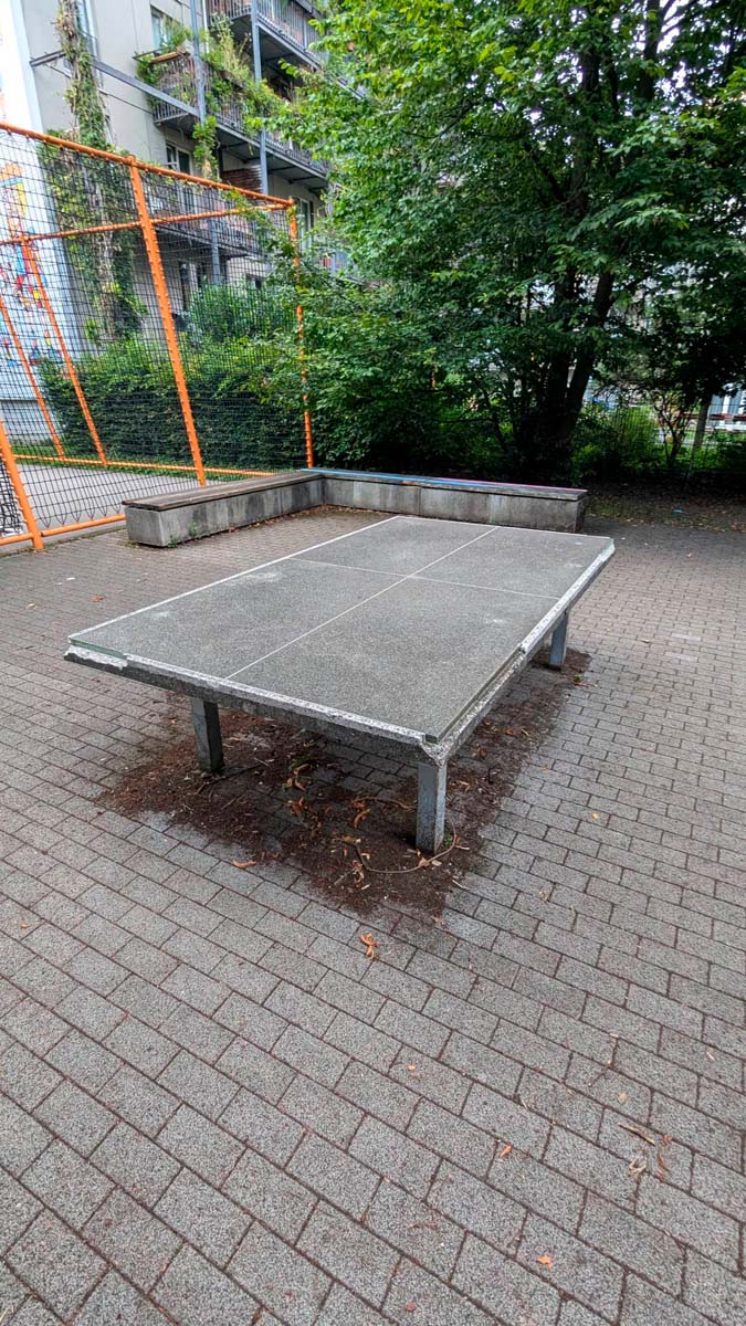 Tischtennis bei Johann-Fichte-Straße