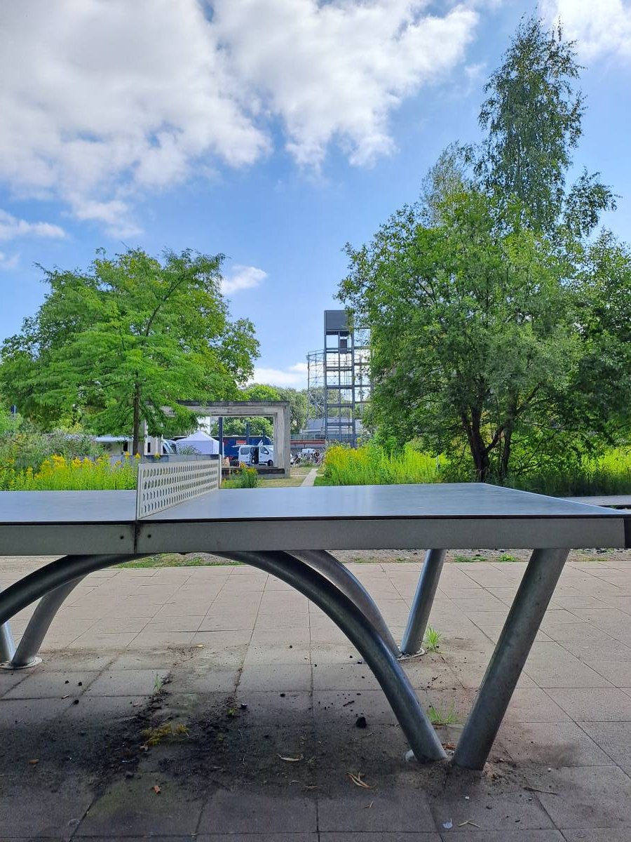 Tischtennis bei Ringpromenade Zollverein