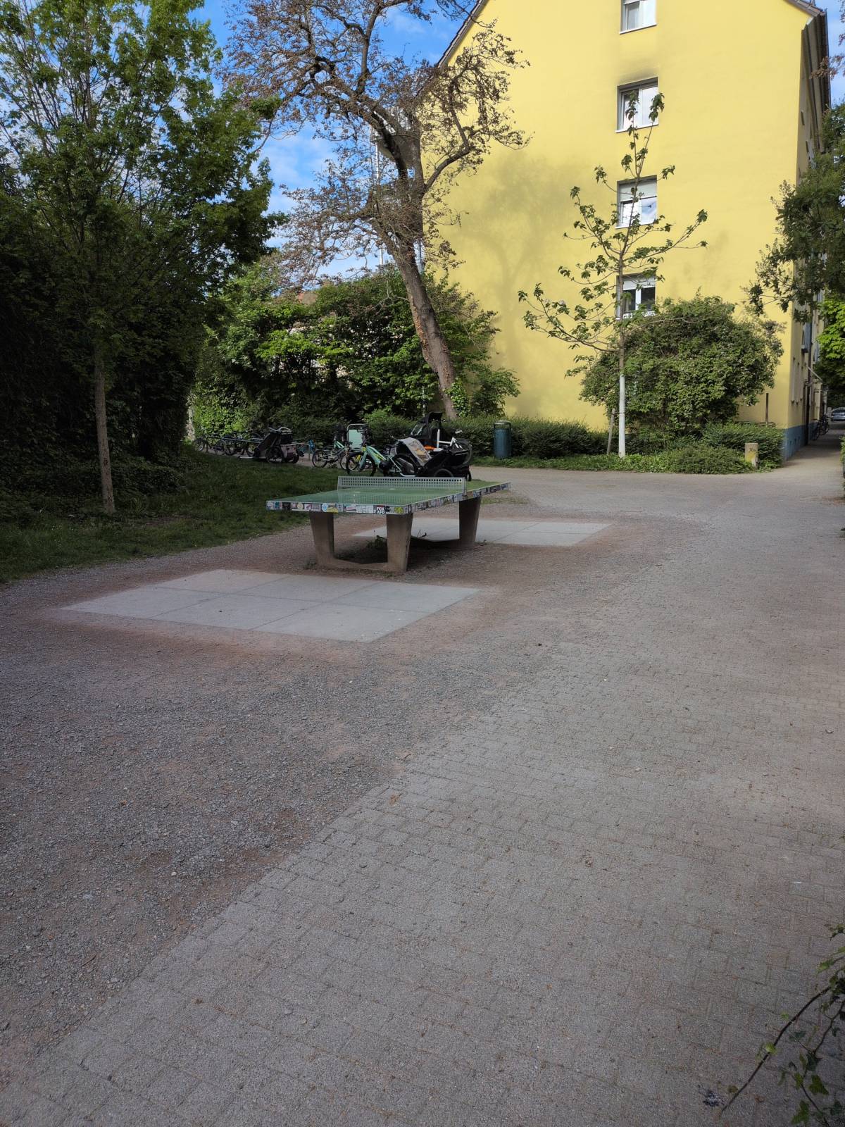 Tischtennis bei Münchhofstraße