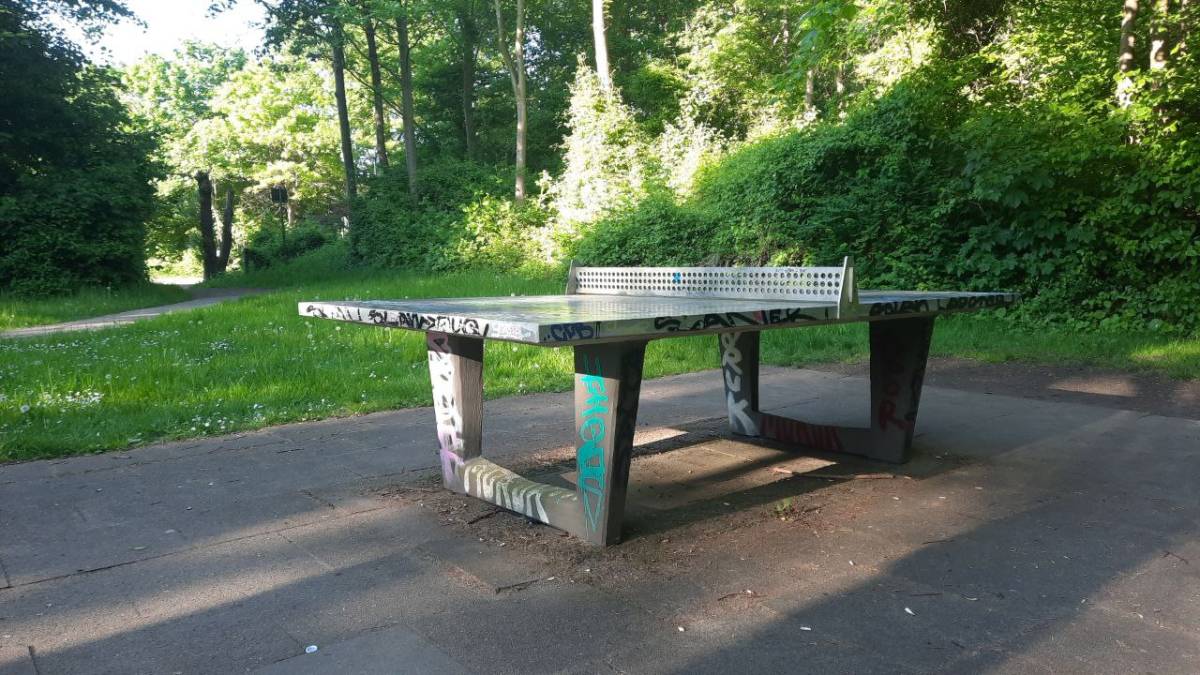 Tischtennis bei Lüttsandsdamm