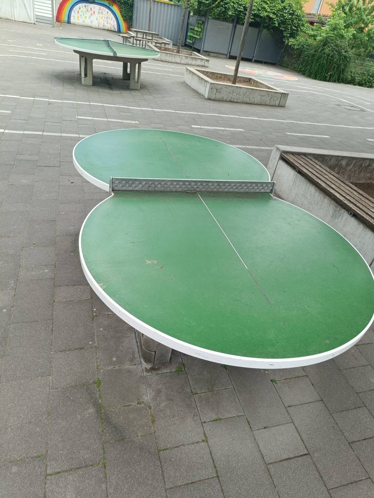 Tischtennis bei Hamburger Allee