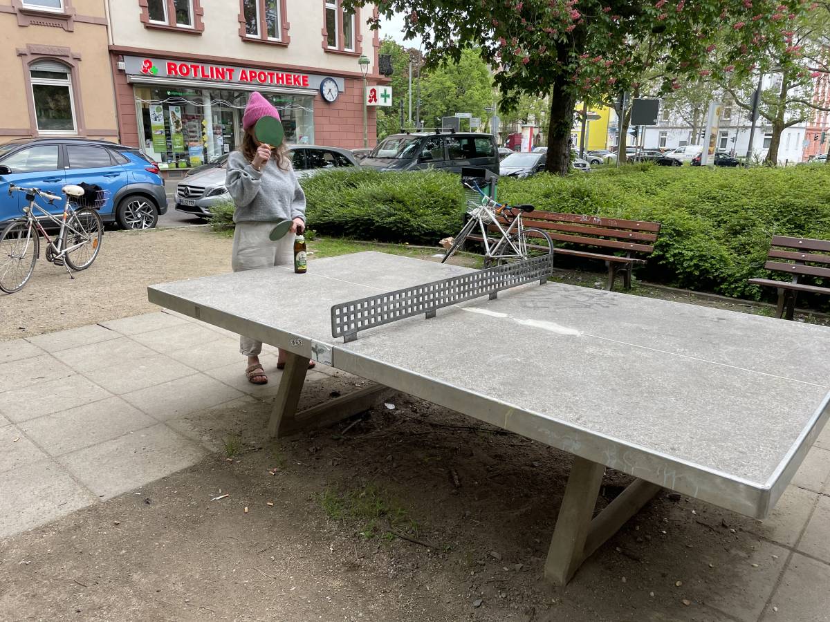 Tischtennis bei Rothschildallee