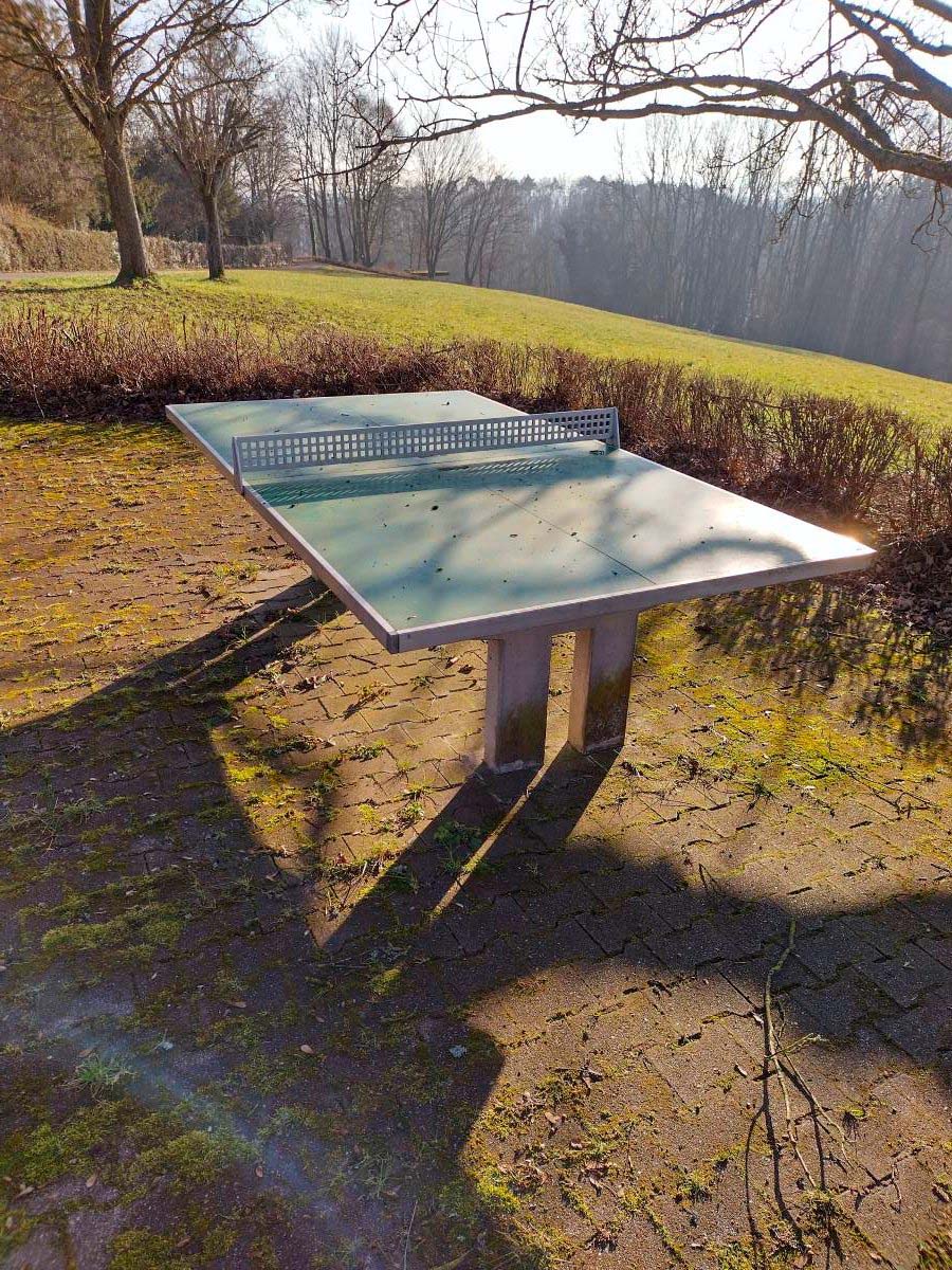Tischtennis bei Hanfwiesenweg