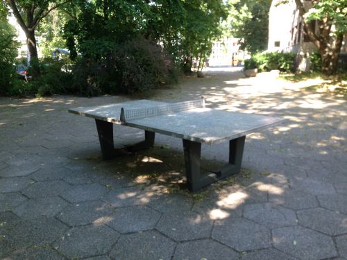 Tischtennis bei Manetstraße 25