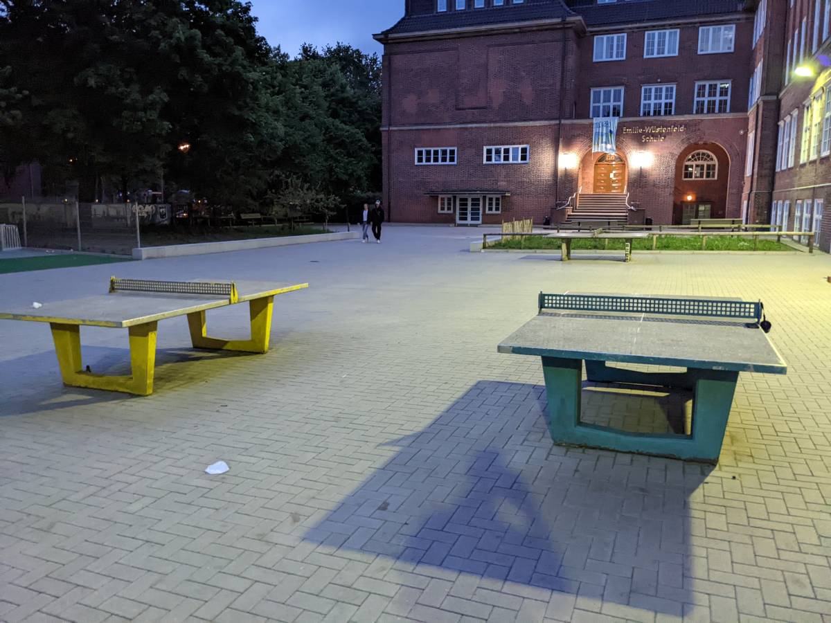 Tischtennis bei Gustav-Falke-Straße