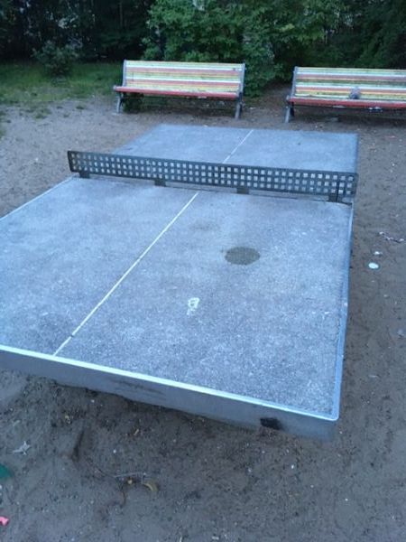Tischtennis bei Turiner Str. 37B