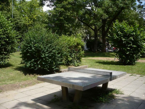 Tischtennis bei Tischtennisplatte #11150