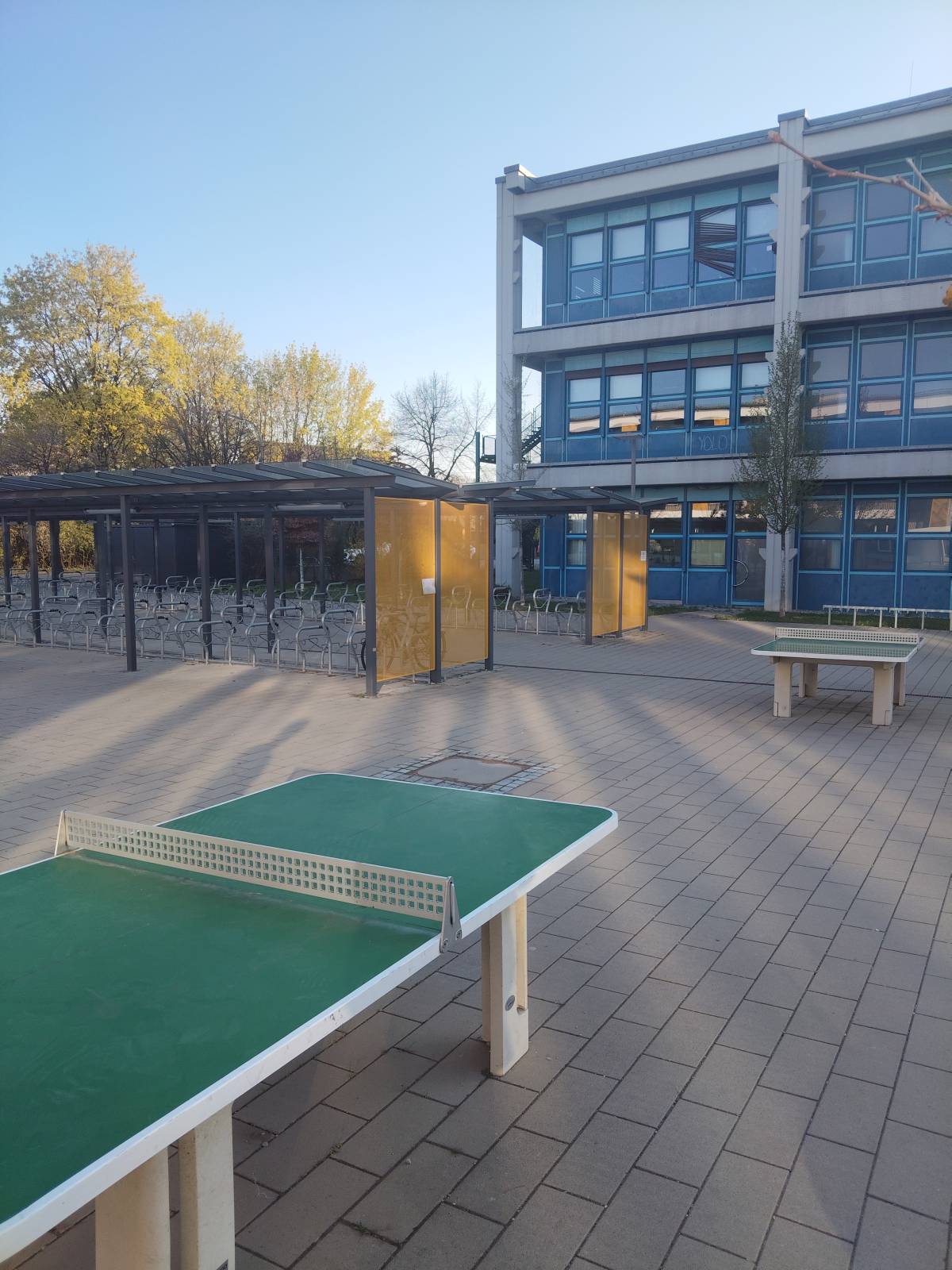 Tischtennis bei Tratteilstraße